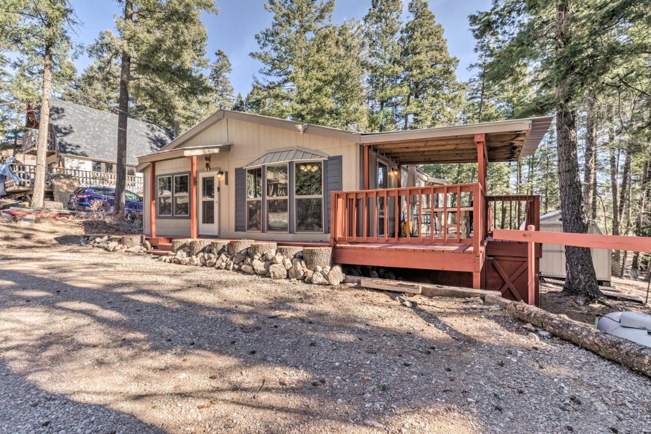 Relaxing Lincoln Forest Retreat With Wraparound Deck 克劳德克罗夫特 外观 照片