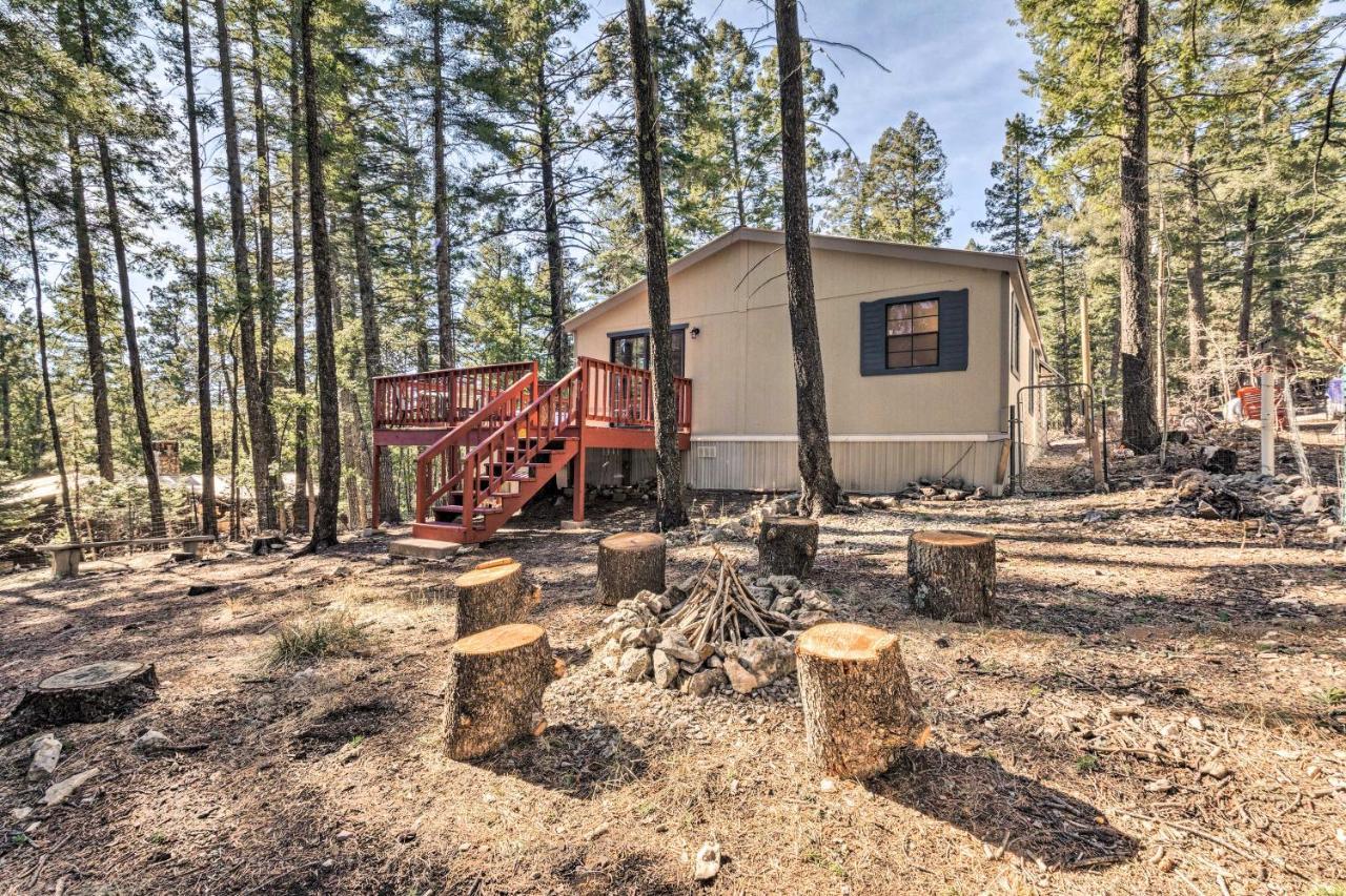 Relaxing Lincoln Forest Retreat With Wraparound Deck 克劳德克罗夫特 外观 照片